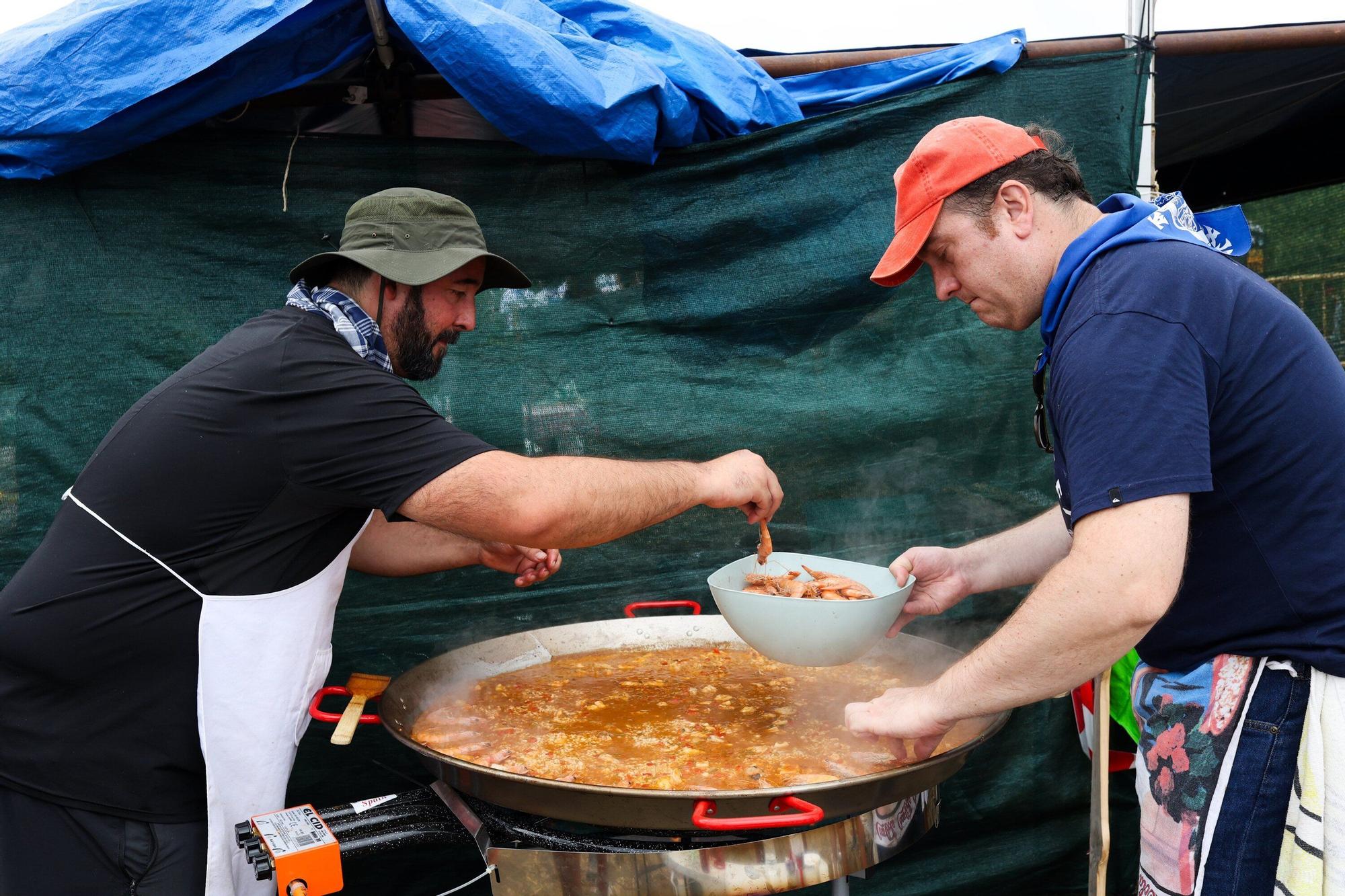 En imágenes: Getxo celebra sus Paellas de Aixerrota