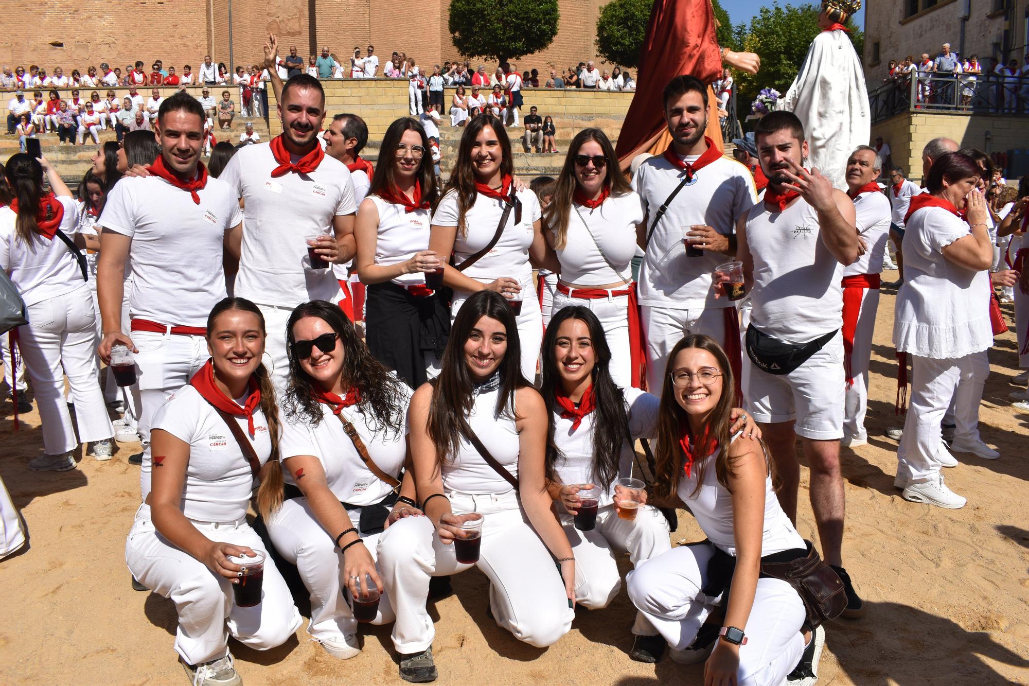 Fotos del cohete de fiestas de Cárcar 2025