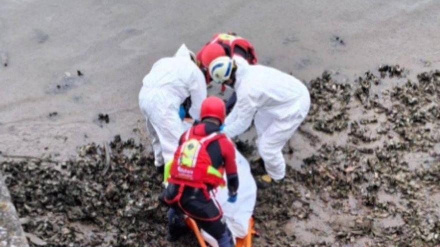 Rescatan el cadáver de un hombre de la ría en Erandio