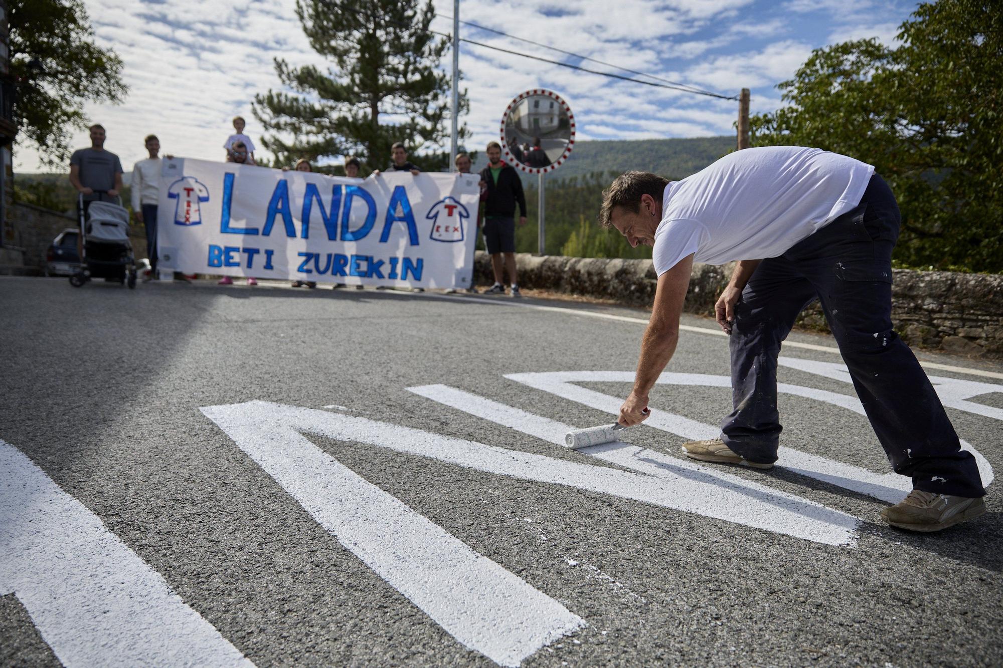 Fotos de la etapa navarra de La Vuelta 25 entre Sendaviva y Larra - Belagua
