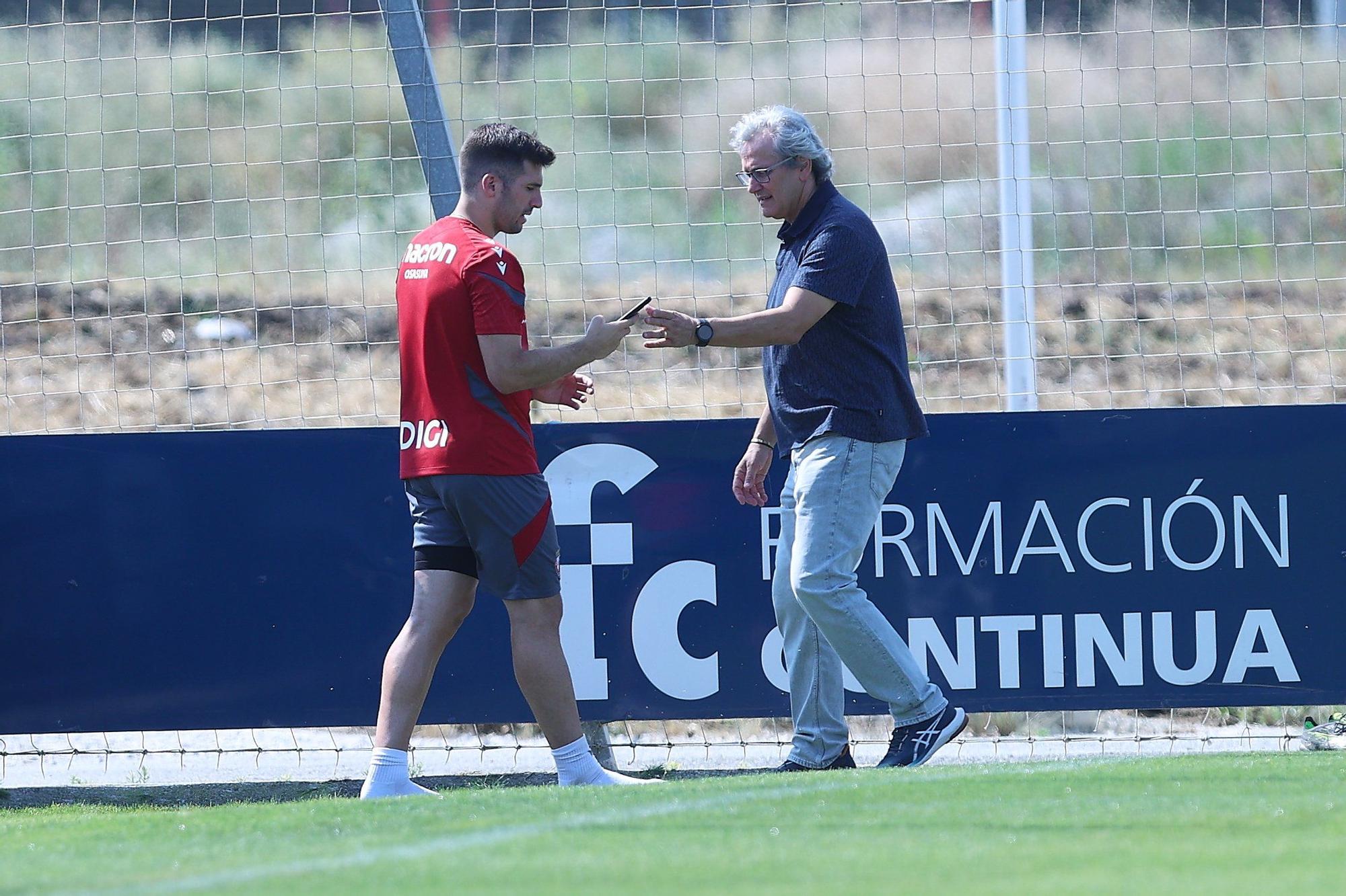 Entrenamiento de Osasuna (18/07/2025)