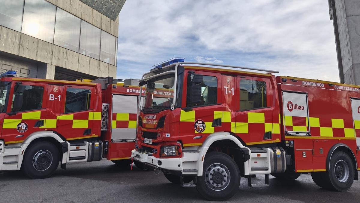 Nuevas adquisiciones de los Bomberos de Bilbao