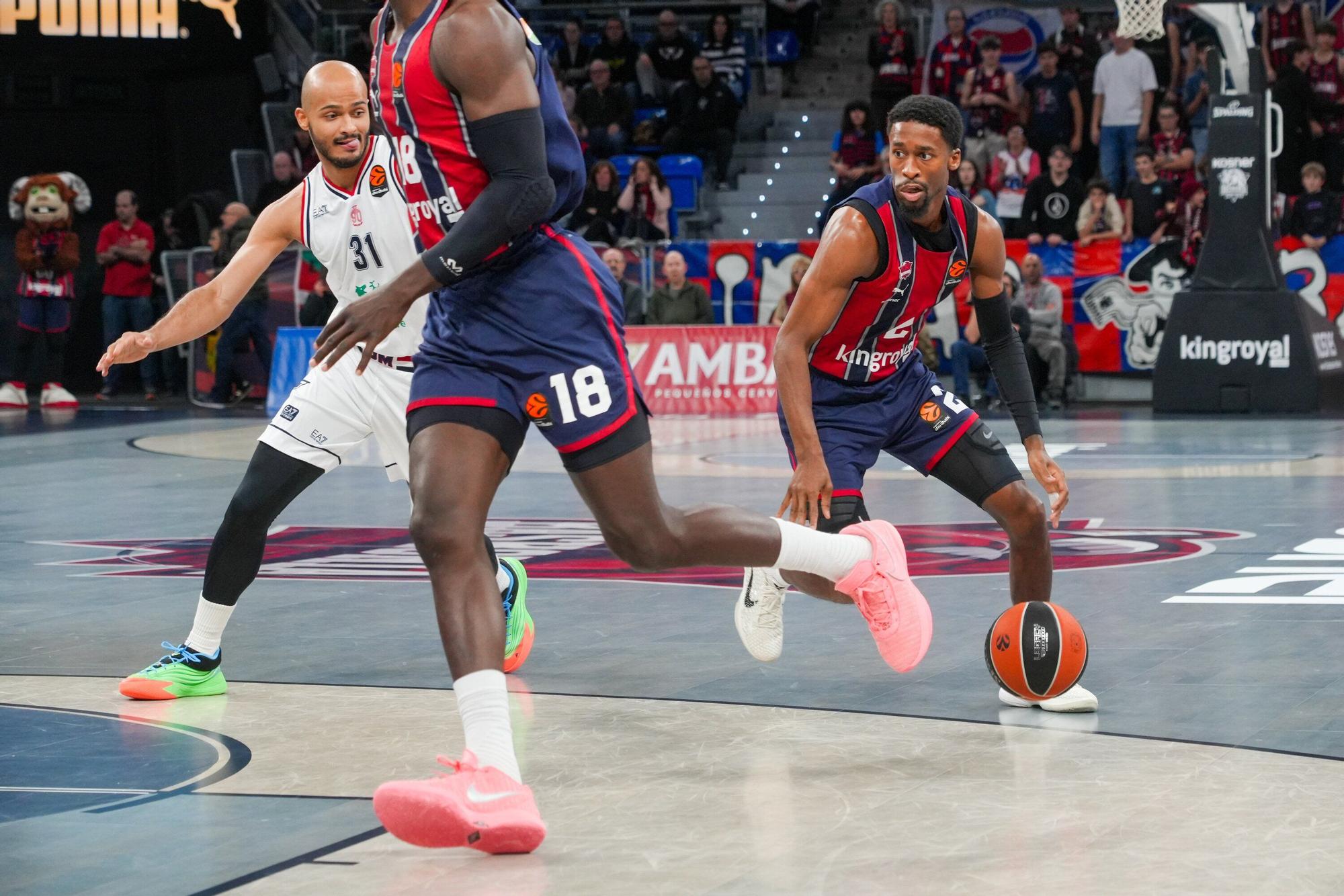 En imágenes: Baskonia se impone a Armani Milan con solvencia