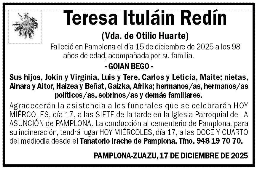 Teresa Ituláin Redín