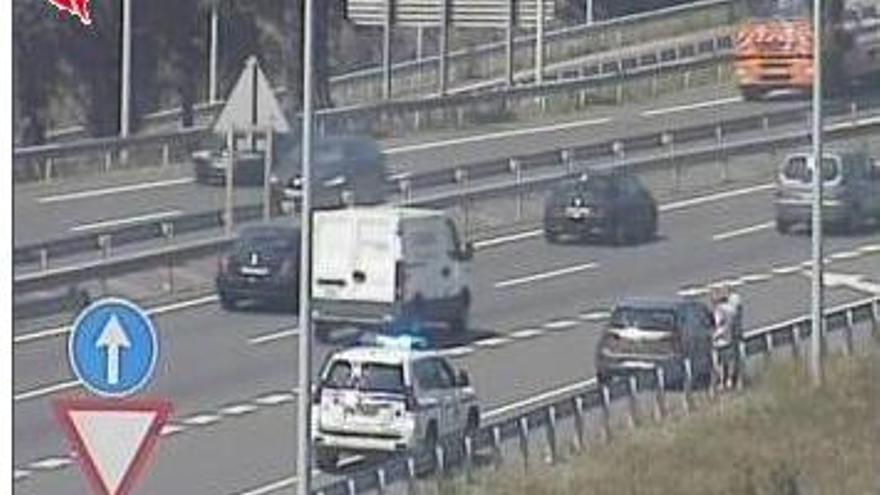 Retenciones kilométricas en la A-8 dirección Cantabria