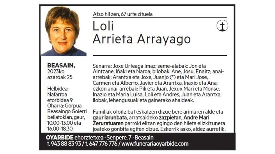 Loli Arrieta Arrayago