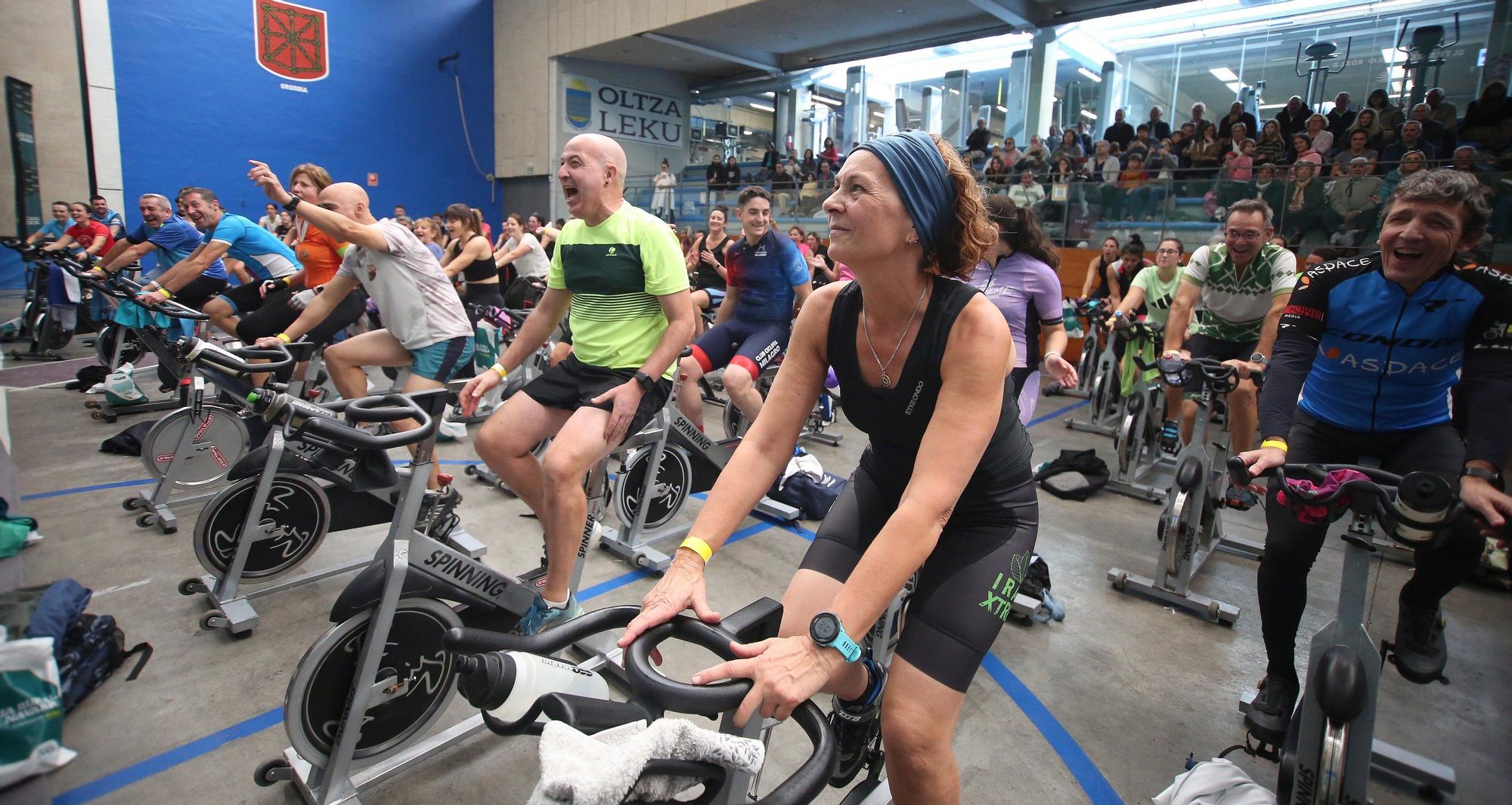 Spinning Band Solidario en Ororbia: música y deporte en directo por una buena causa