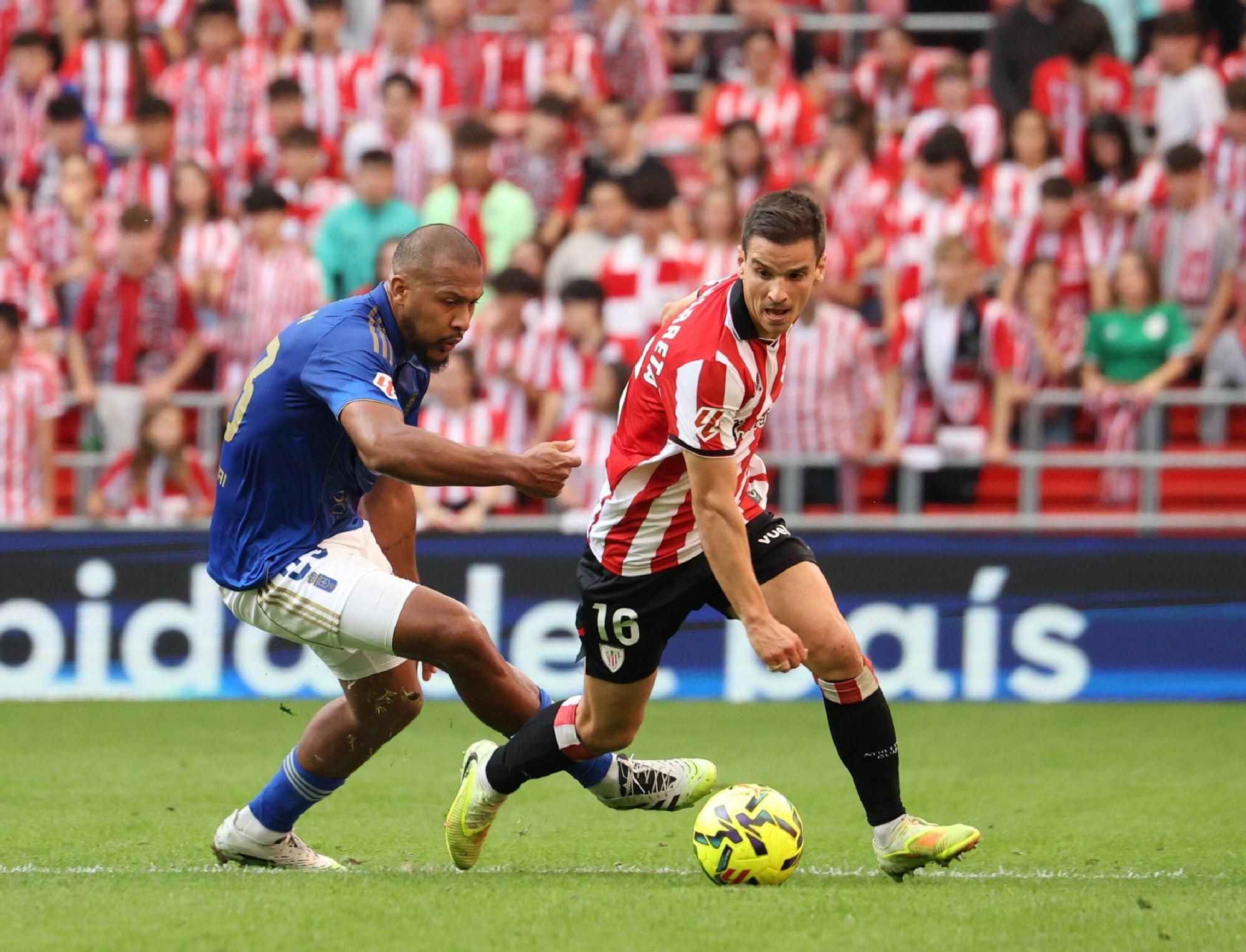 Athletic-Real Oviedo, en imágenes