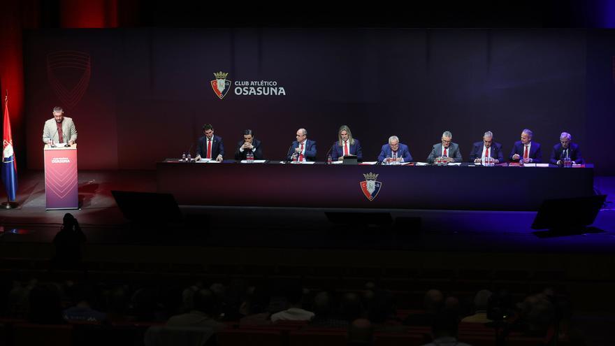 Participación online de 156 compromisarios en la asamblea de Osasuna