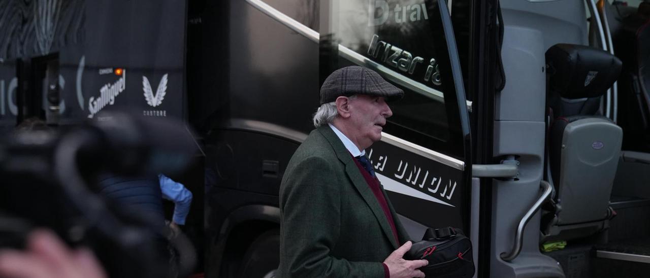 En imágenes: buen ambiente entre las aficiones de Athletic y Real Sociedad