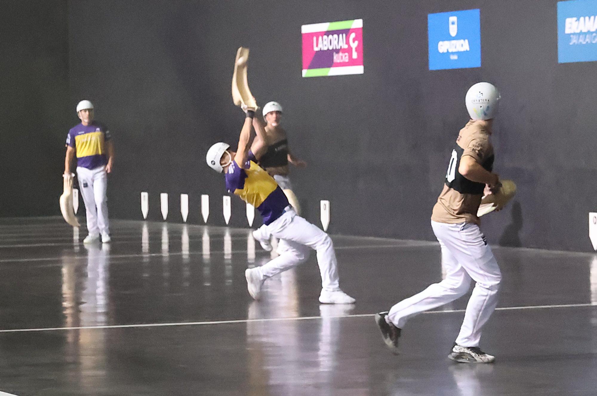 Sorozabal-Arai y Urreisti-Basque, primeros finalistas de la Final Four de la Jai Alai League