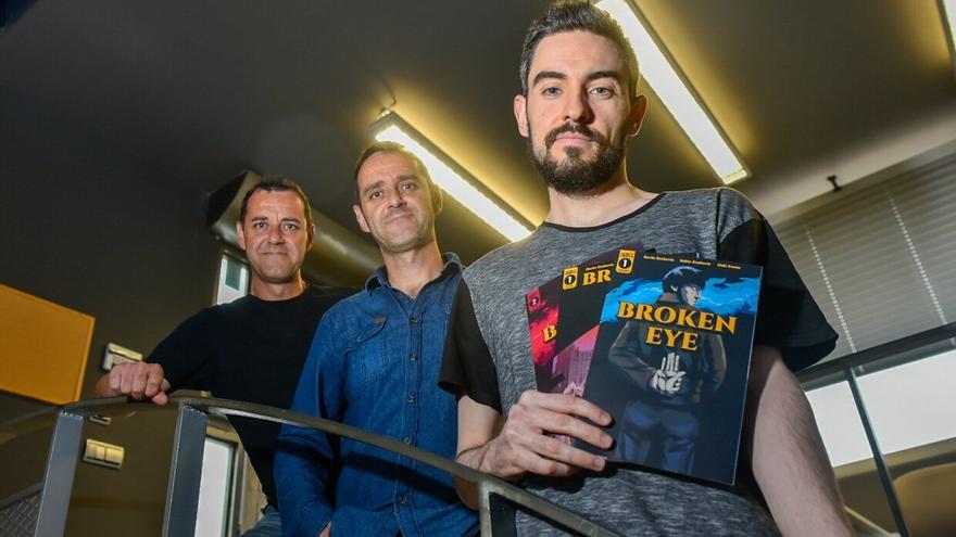 ‘Broken eye’ thriller-a kaleratu dute AEBtan Martin eta Xabier Etxeberria idazleek eta Iñaki Arenas marrazkilariak