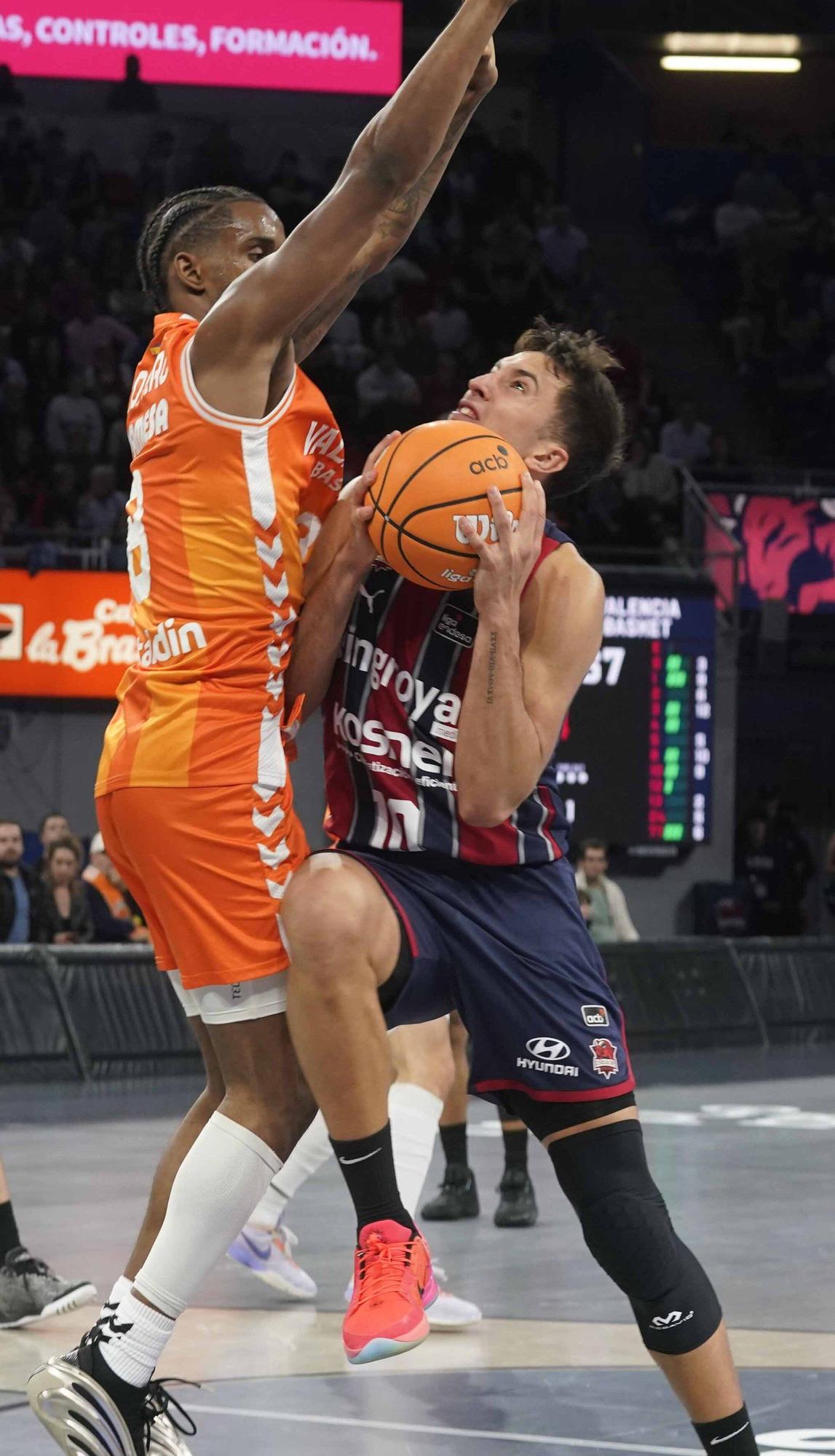 En imágenes: Derrota del Baskonia ante el Valencia Basket