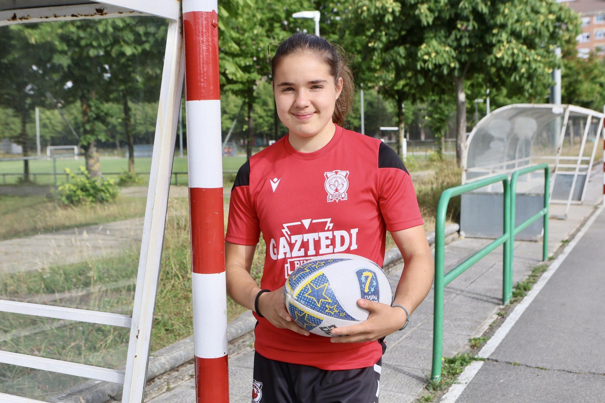 Entrevista con la jugadora vitoriana de rugby Irati Clavero