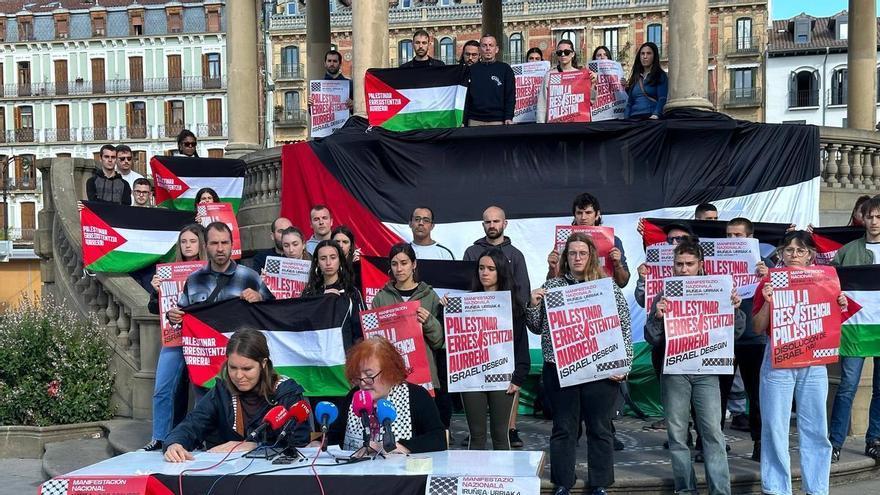 Convocan una manifestación en Pamplona &quot;contra el sionismo y sus cómplices&quot;: “El fin del genocidio será mediante la lucha”