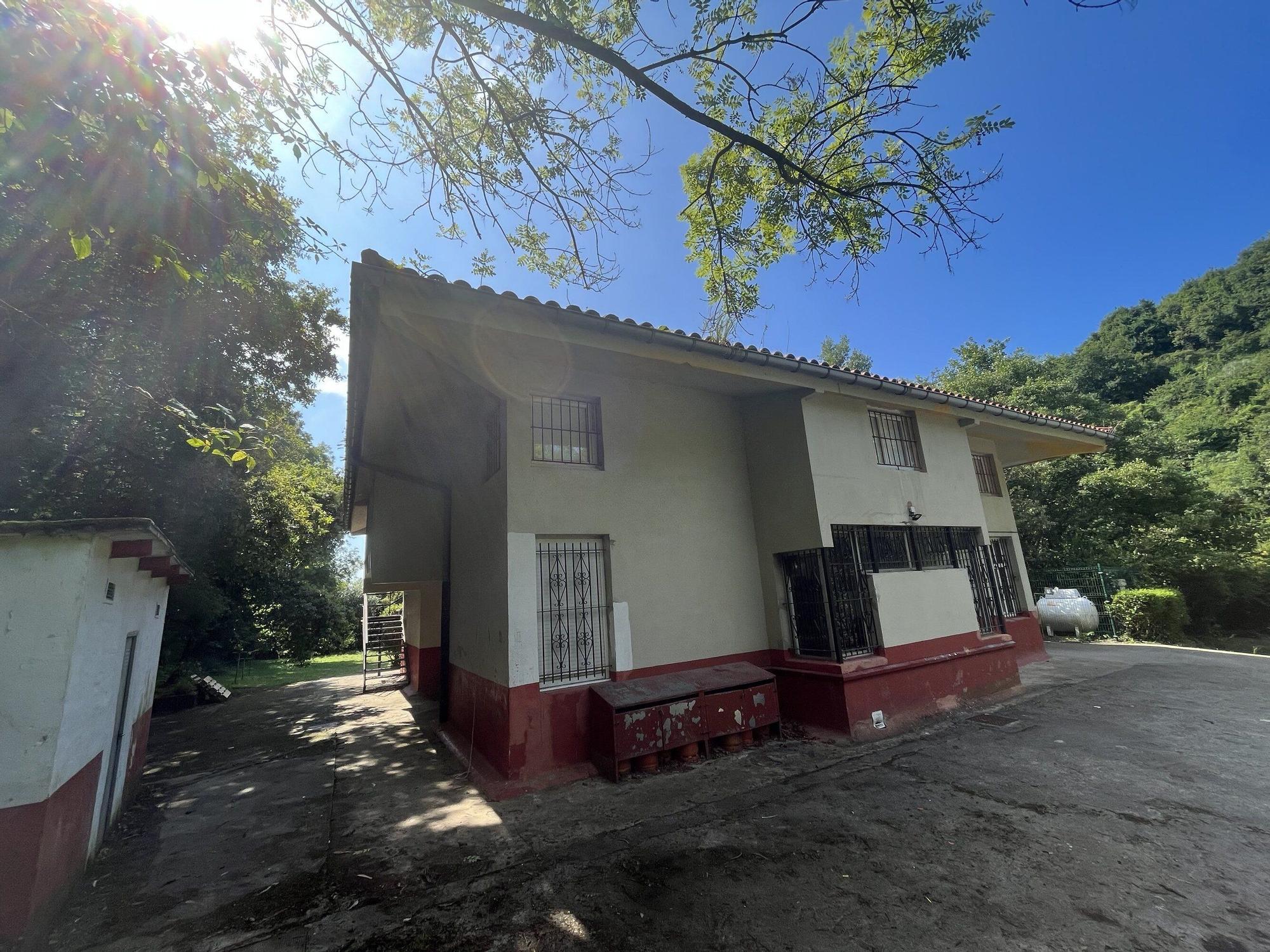 Estado de las instalaciones del campamento de Bakio clausurado