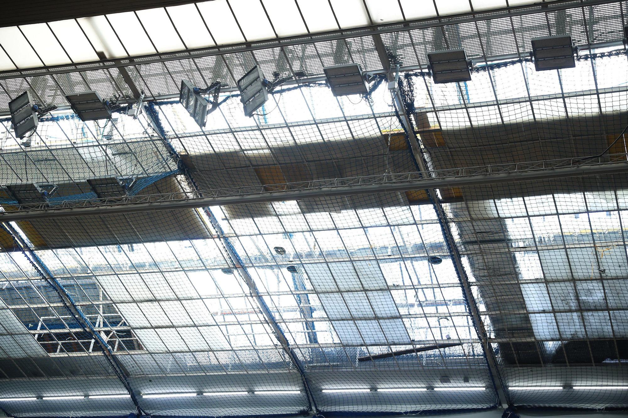 Obras de eficiencia energética en el frontón Labrit