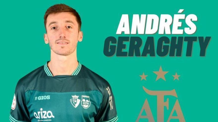 Andrés Geraghty, convocado por Argentina para la Copa América de futsal
