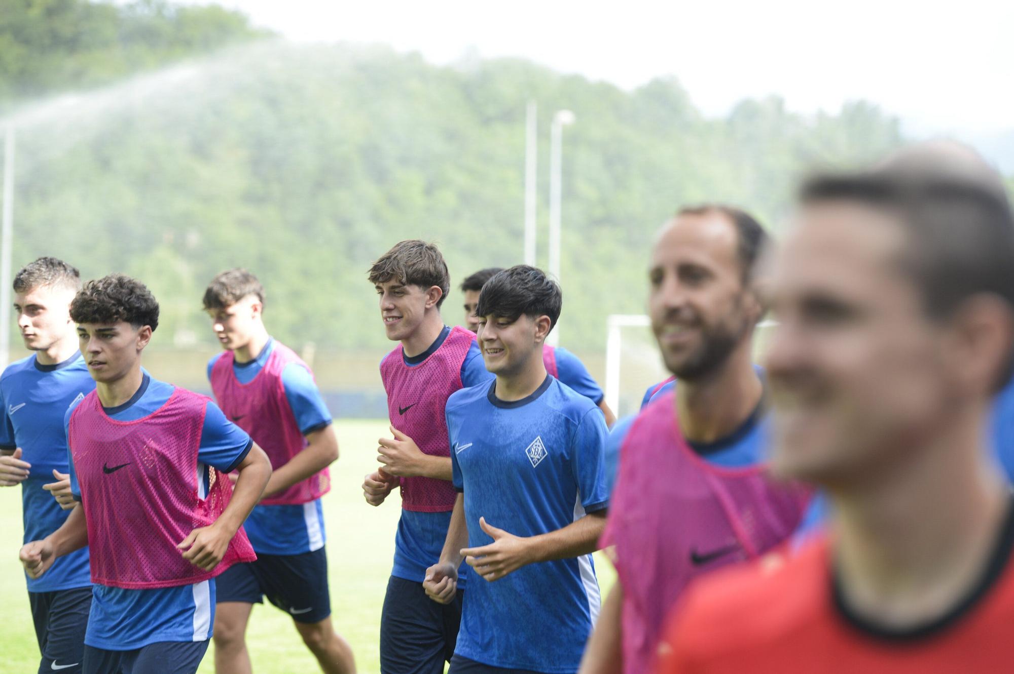En imágenes: primer entrenamiento Amorebieta