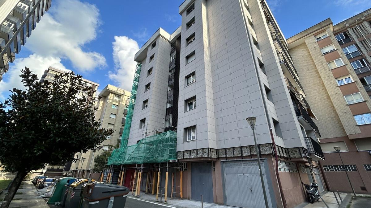 Edificios reformados en Altza