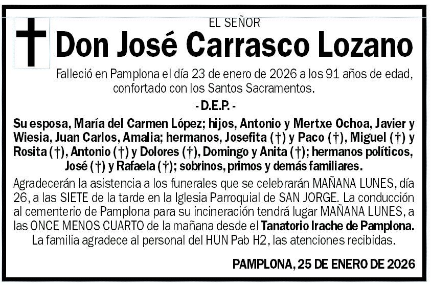 José Carrasco Lozano
