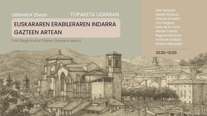 Lizarran gazteek euskaraz bizitzeko dituzten aukerak aztertzeko topaketa egingo du Euskaltzaindiak