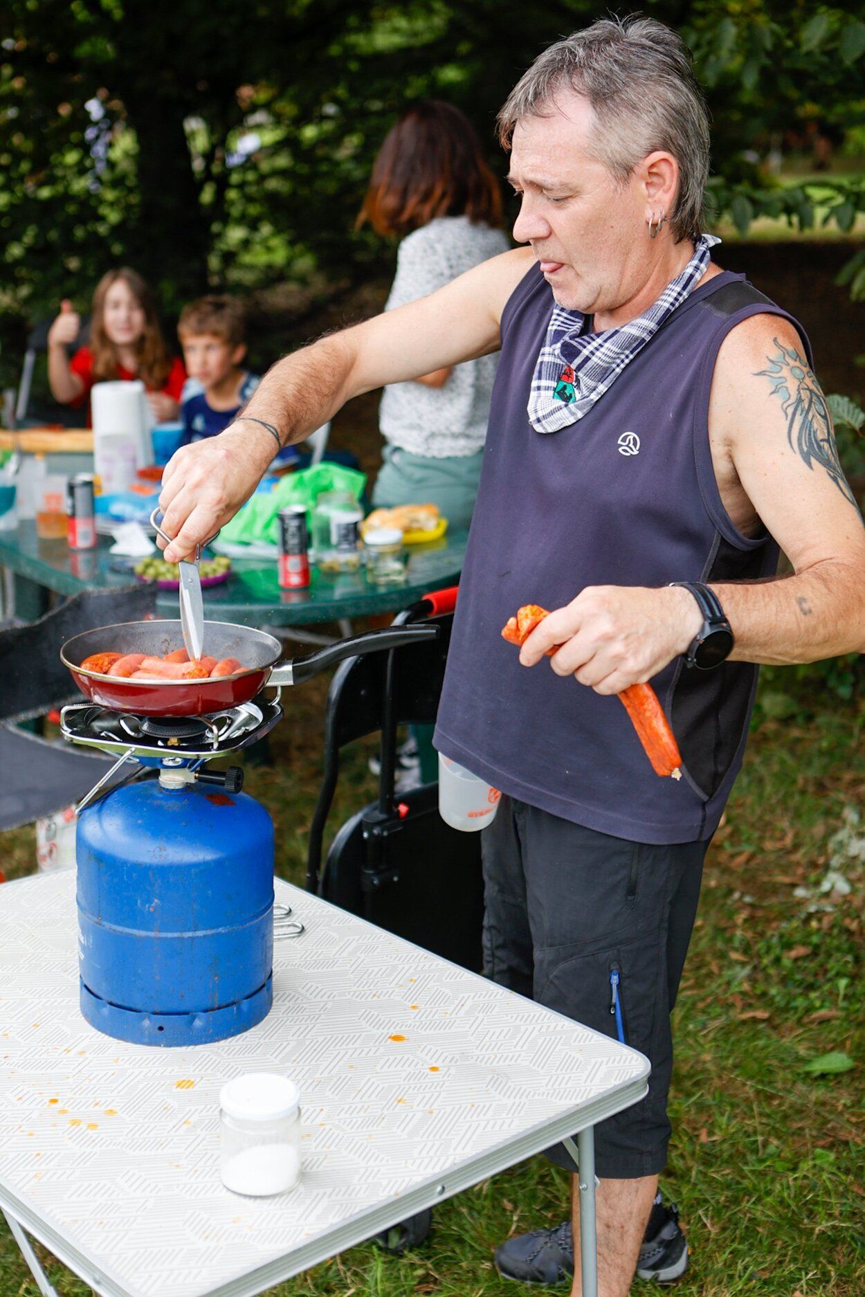 Fotos de la paellada de Mendillorri y de los calderetes de Berriozar este domingo