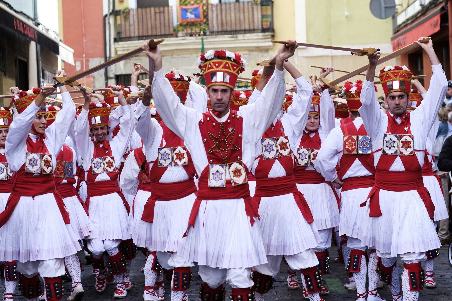 Fotos de la procesión de San Fermín Txikito