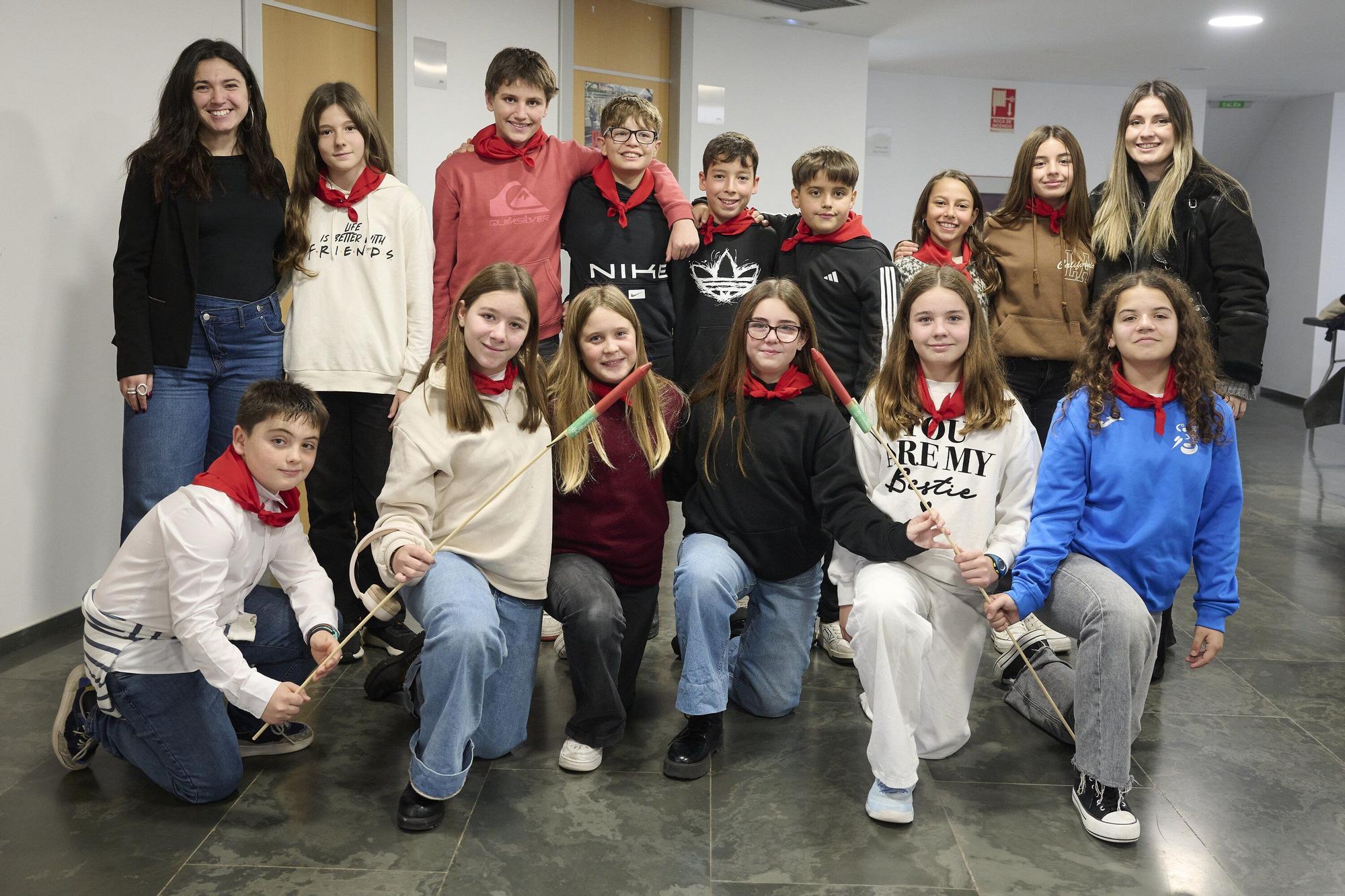 Fotos del chupinazo y pasacalles de las fiestas de San Andrés