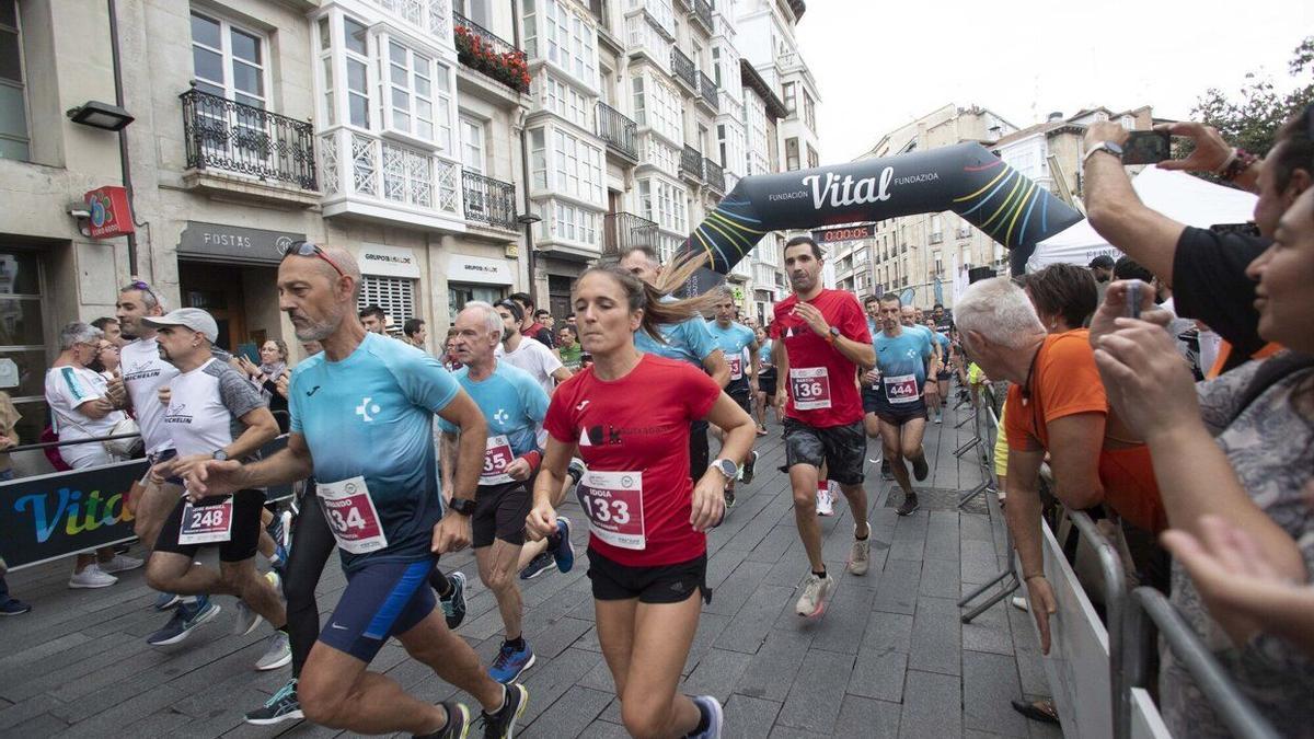 Carrera de Empresas en el centro de Gasteiz