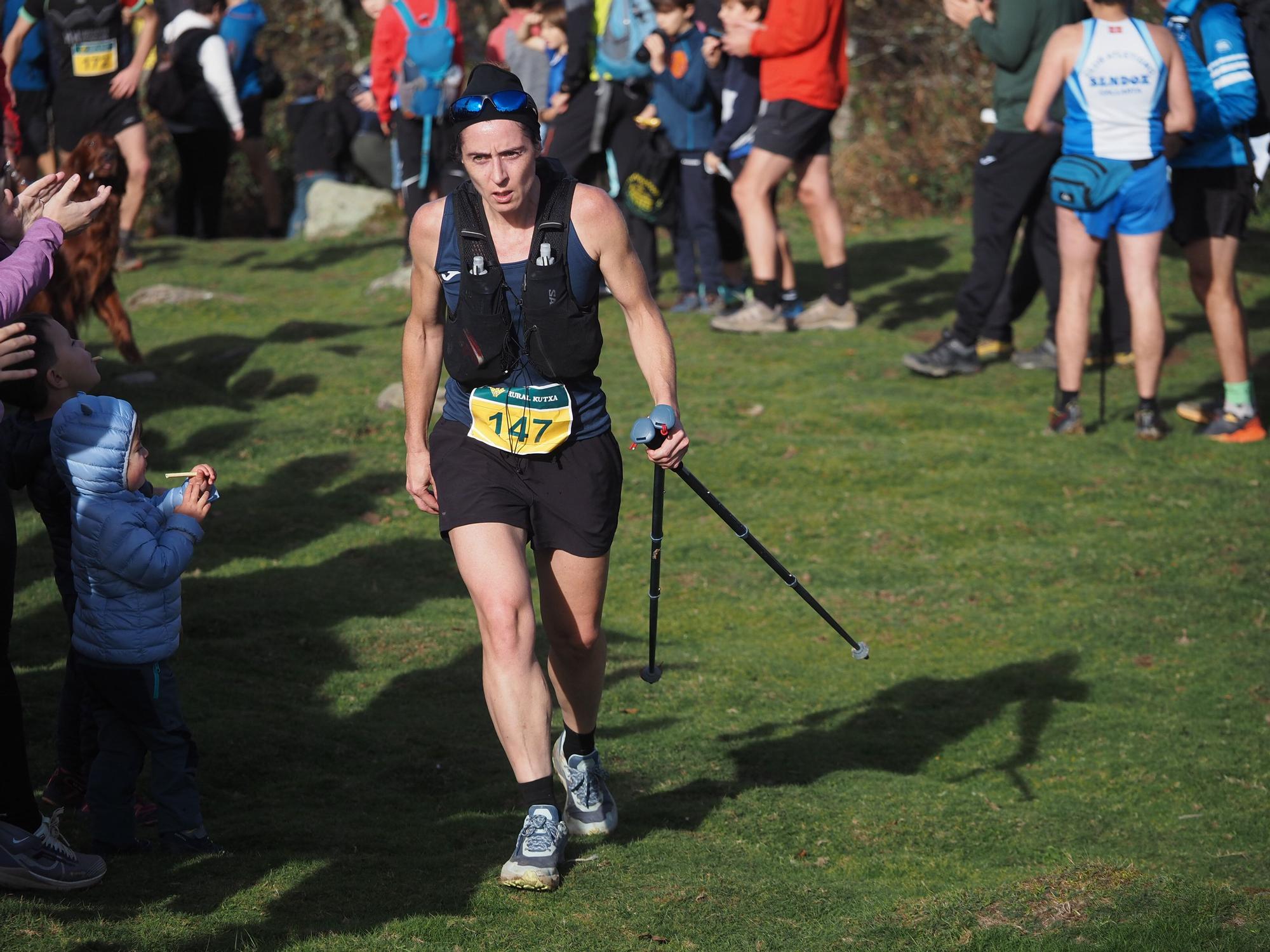 La llegada de los corredores a Karakate, en imágenes