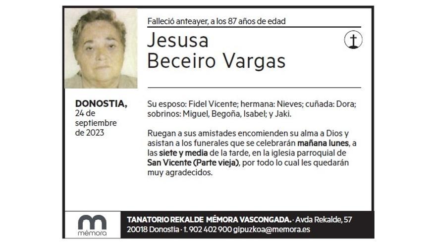 Jesusa Beceiro Vargas