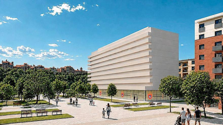 El primer pleno del curso del Ayuntamiento de Pamplona aprobará las 252 viviendas de Anelier