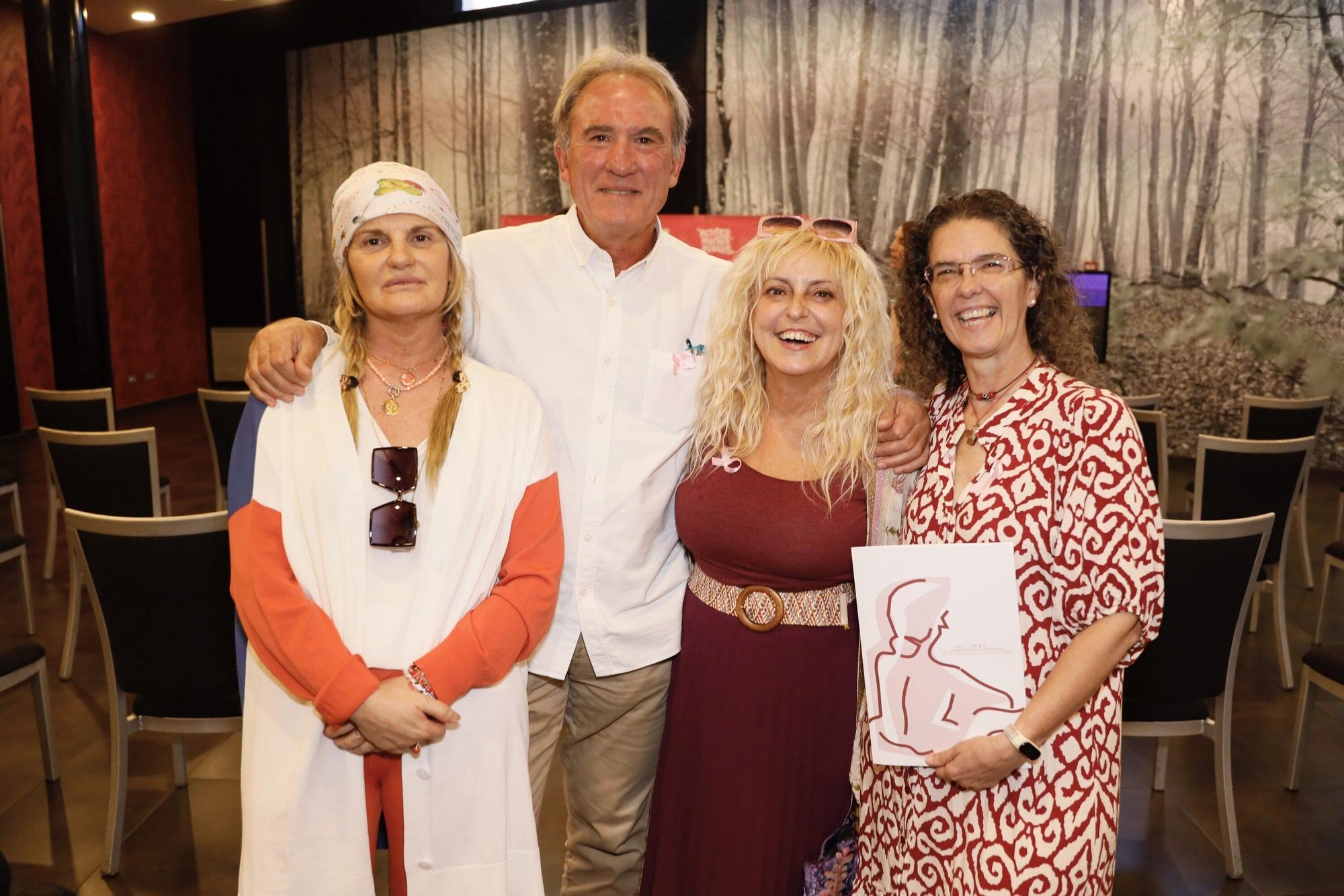 Idoia Odriozola, Andoni Goikoetxea, Olga Zulueta y Beatriz Marcos.