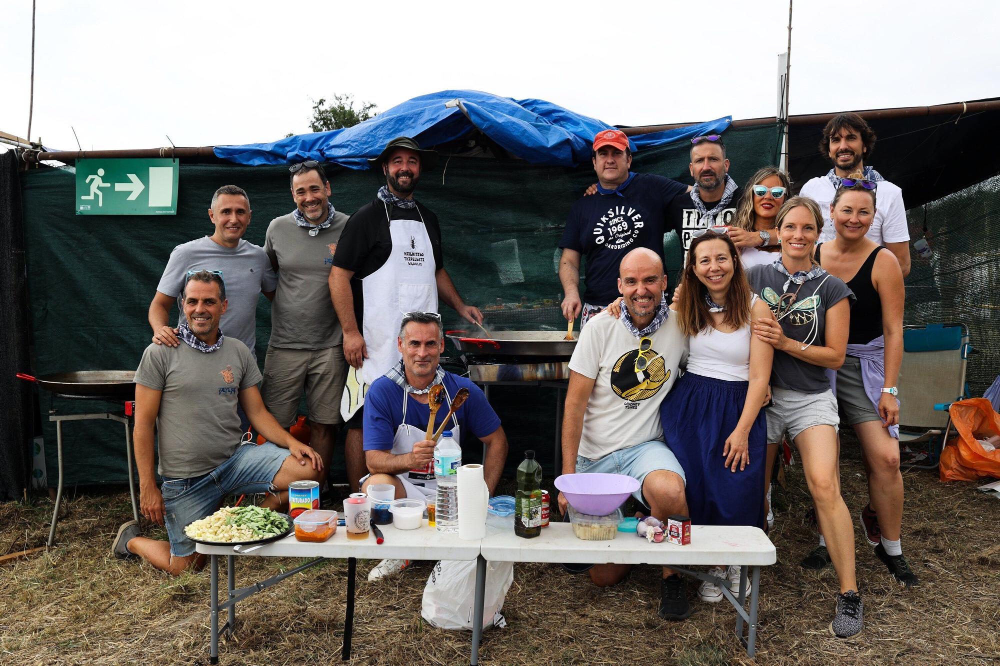 En imágenes: Getxo celebra sus Paellas de Aixerrota