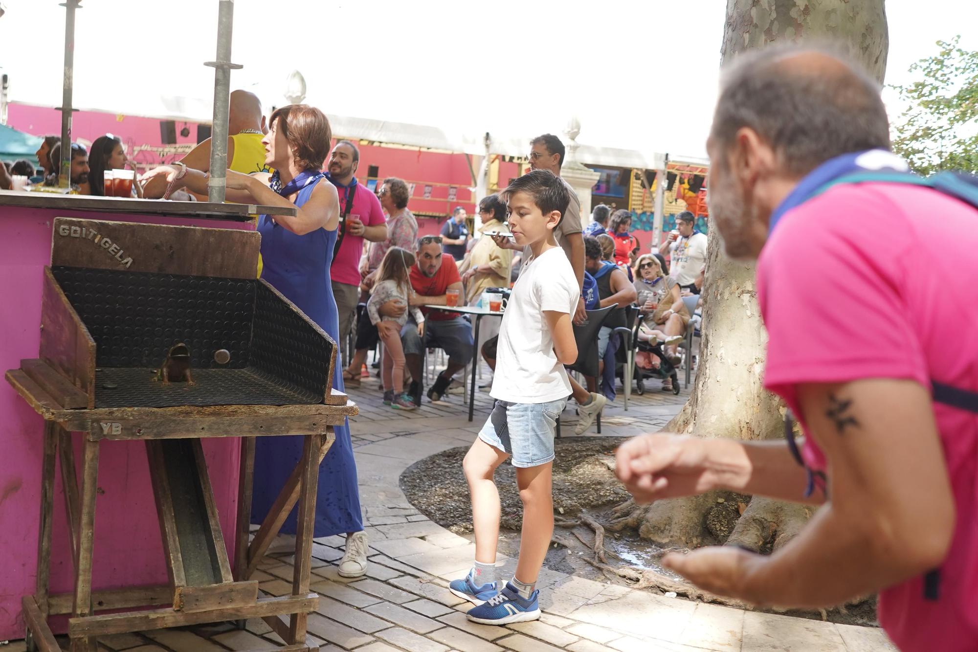 En imágenes: buen tiempo y gran ambiente en el último fin de semana de Aste Nagusia
