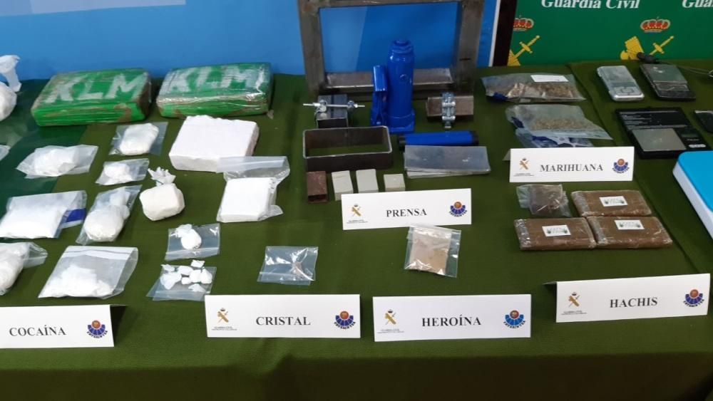 Desmantelan dos importantes laboratorios de drogas en Bilbao y Valladolid