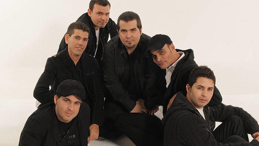 Componentes del grupo Vocal Tempo, que imita instrumentos con la voz.
