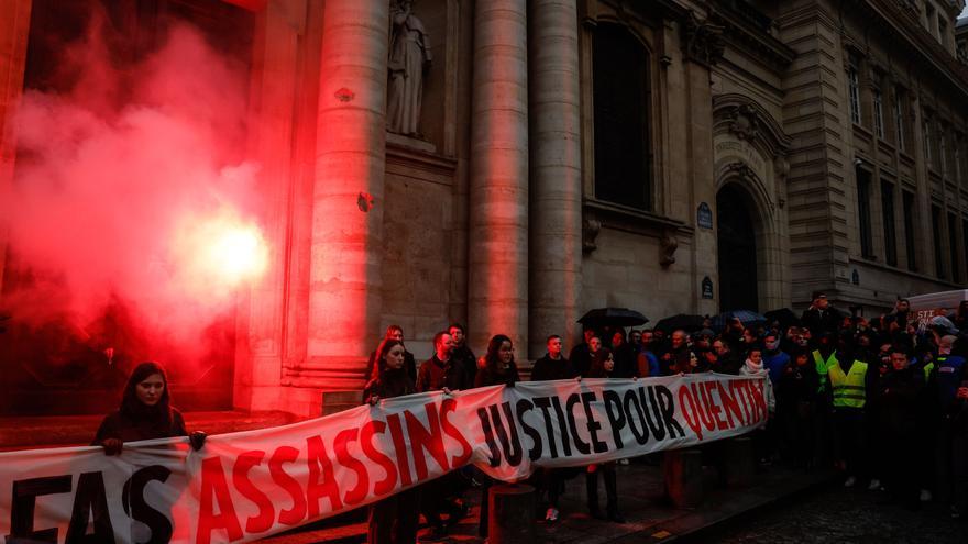 La muerte a golpes de un joven cercano a la ultraderecha tensiona el clima político en Francia