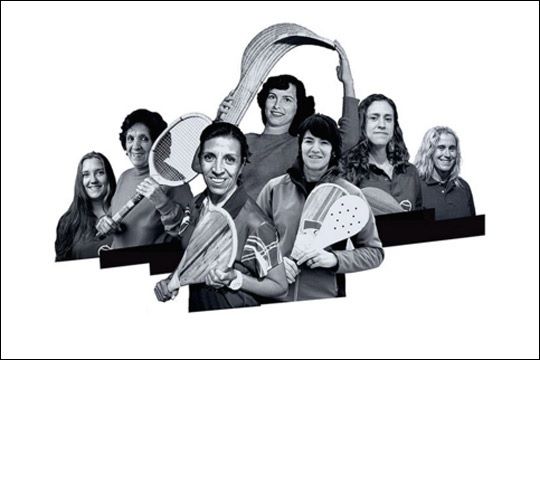 Imagen del cartel del documental ‘Las pelotaris’ (2015) de Andrés Salaberri y Dani Burgui, que se proyectará en la muestra.