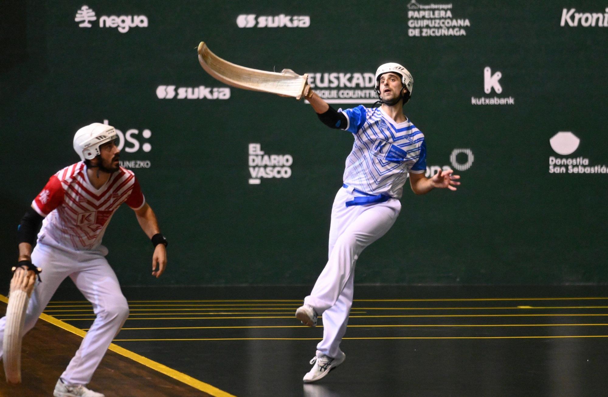 Aritz Juanenea supera a Endika Barrenetxea por 27-30 en la final del Individual Eusko Label de remonte.
