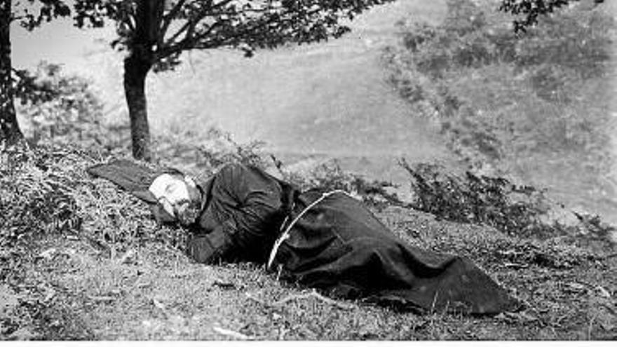 Esplendor de una siesta capuchina en los alrededores de Lekaroz.