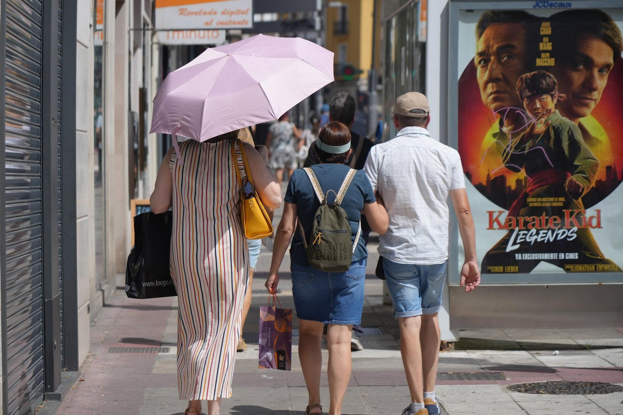 En imágenes: Vitoria se achicharra en plena ola de calor
