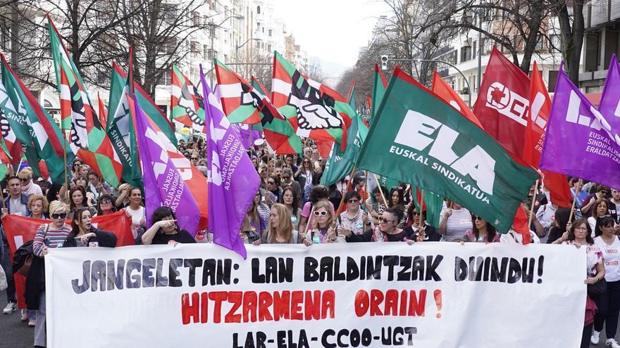 Los sindicatos de los comedores escolares de Euskadi mantienen la huelga aunque sus demandas hayan sido aceptadas