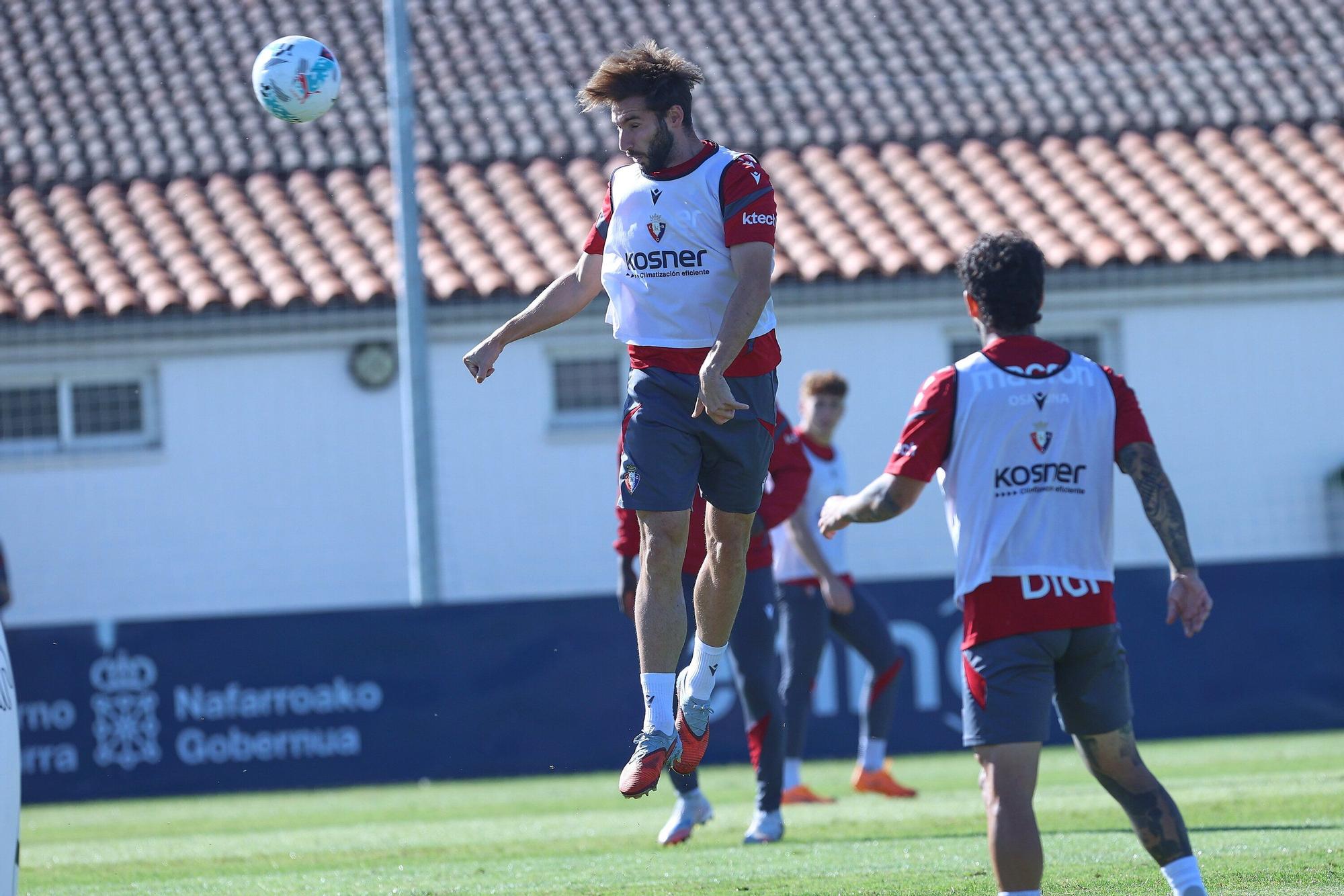Fotos del entrenamiento de Osasuna (miércoles 8 de octubre de 2025)