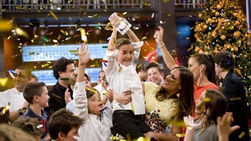 Una creatividad digna de veteranos hace ganar a María &#039;MasterChef Junior&#039;