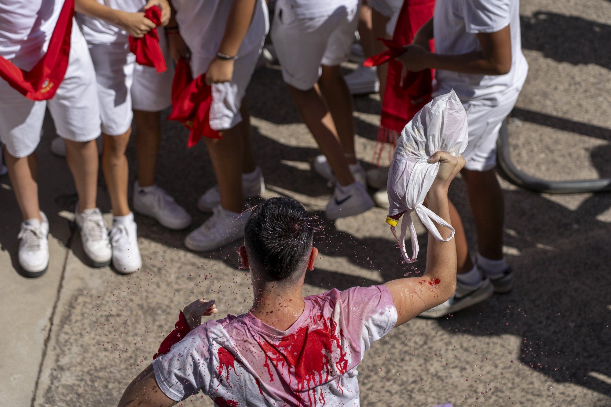 Fotos del cohete de fiestas de Milagro 2025