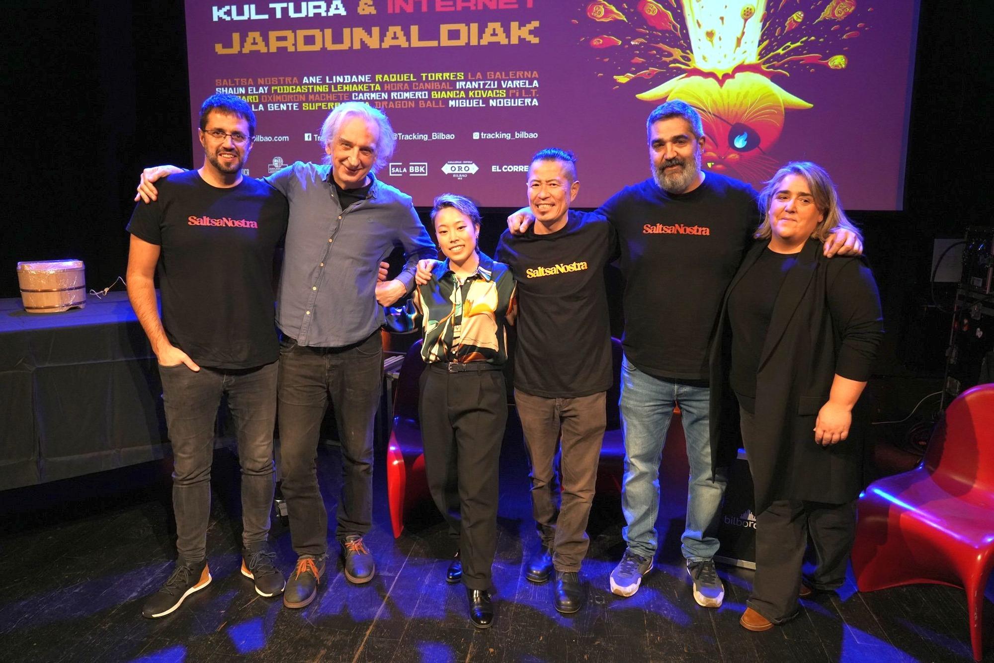 Iker Bildosola, Pedro Rivero, Wakana Sakamoto, ‘Wakaiki’; Hideki Matsuhisa, Sergio Ortiz de Zarate y Ainhoa Oar.