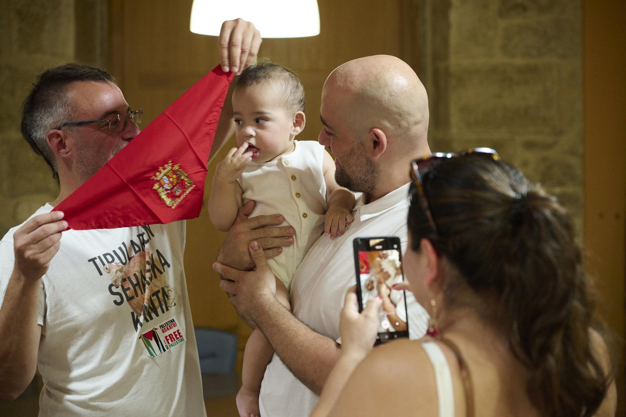 Fotos del cohete de Mendigorría.