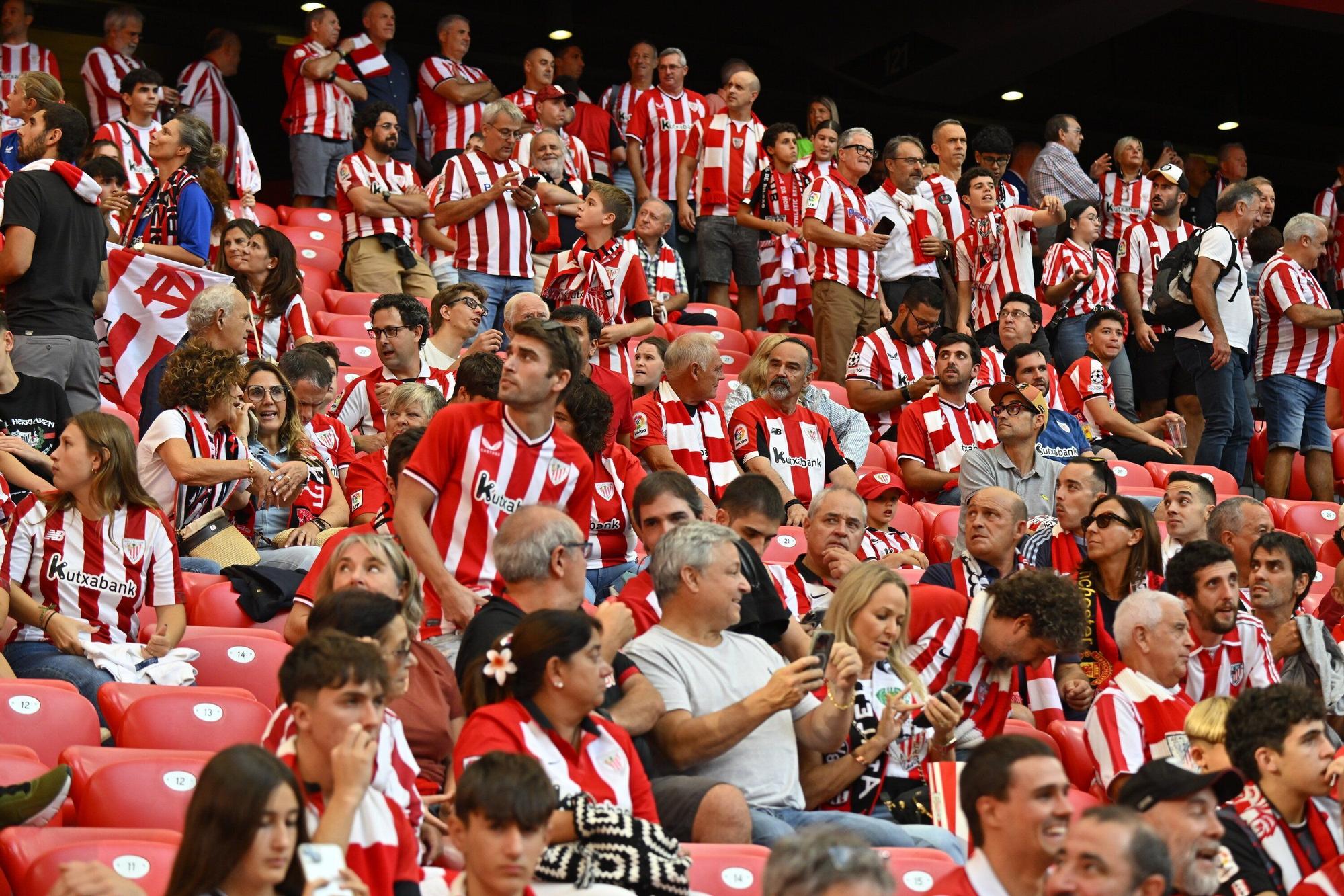 En imágenes: ¿Has estado en San Mamés viendo el Athletic-Arsenal? Búscate en nuestra galería